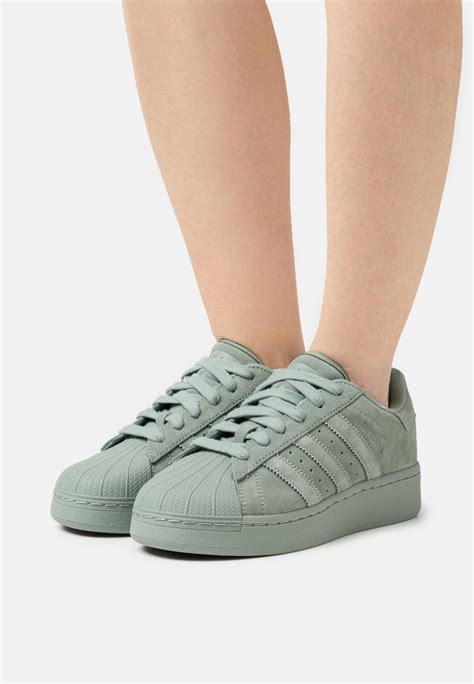 adidas originalssuperstar sneakers laag groen|adidas superstar xlg sneakers.